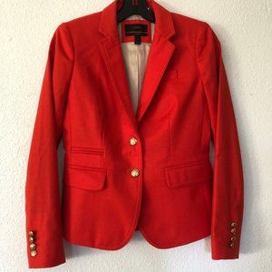Classic J. Crew Schoolboy Blazer W/ Gold Buttons